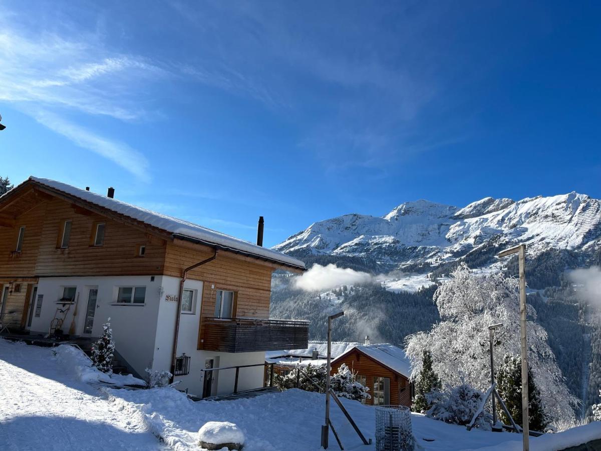 Chalet Viola Wengen Buitenkant foto