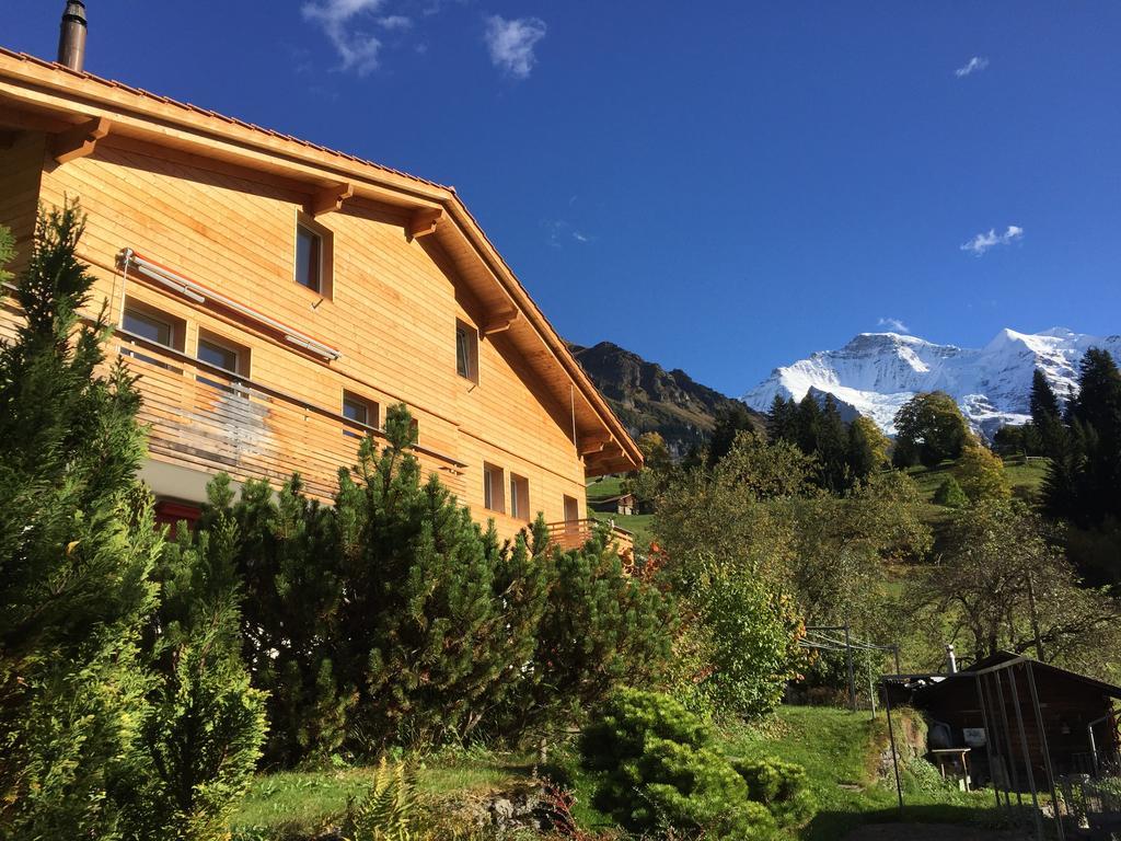 Chalet Viola Wengen Buitenkant foto